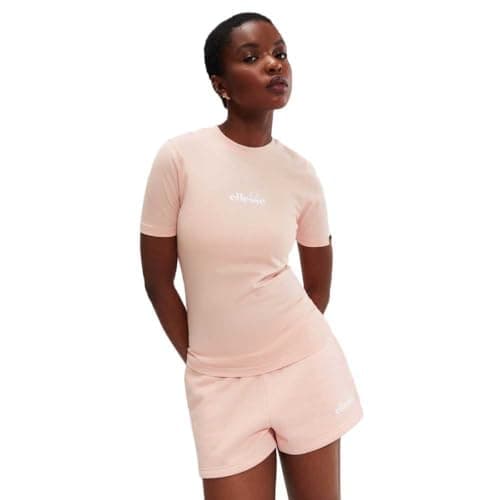 Image of Ellesse Womens Fundamental T-Shirt, Light Pink, 10 EU
