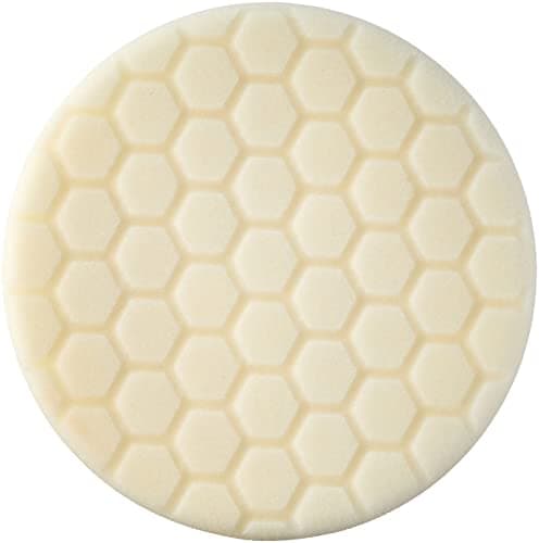 Image of Chemical Guys BUFX_104HEX6 Hex Logic 6.5 Inch White Light Medium Polishing Pad Polishing Sponge White ø165 mm