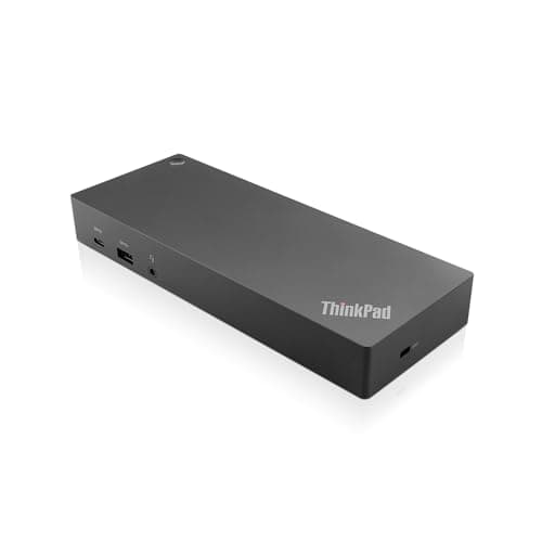 Image of Lenovo ThinkPad Hybrid USB-C with USB-A Dock - Docking Station - 2 x HDMI, 2 x DisplayPort - GigE - 40AF0135EU