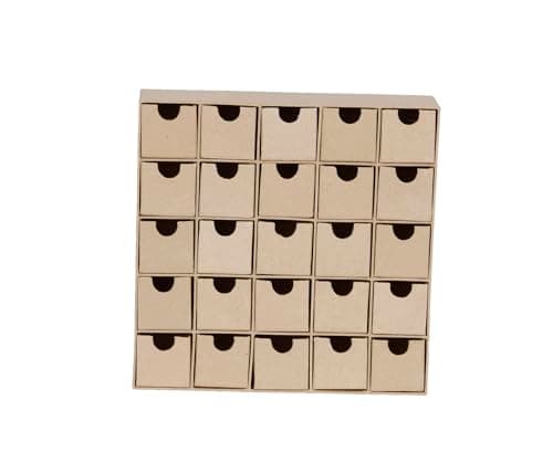 Image of Décopatch Mache Multi-Drawer/Advent Calendar