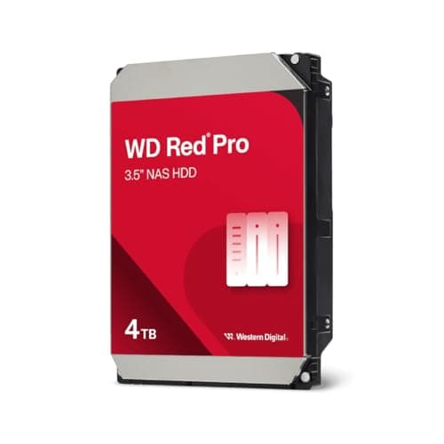 Image of WD Red Plus 4TB NAS 3.5" Internal Hard Drive - 5400 RPM, SATA 6Gb/s, CMR, 128MB Cache