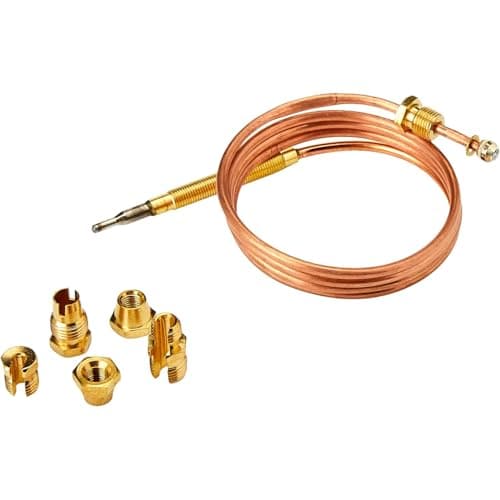 Image of FIND A SPARE Universal 600mm Copper Gas Thermocouple Kit – Reliable, Easy-to-Install Solution for Gas Appliances