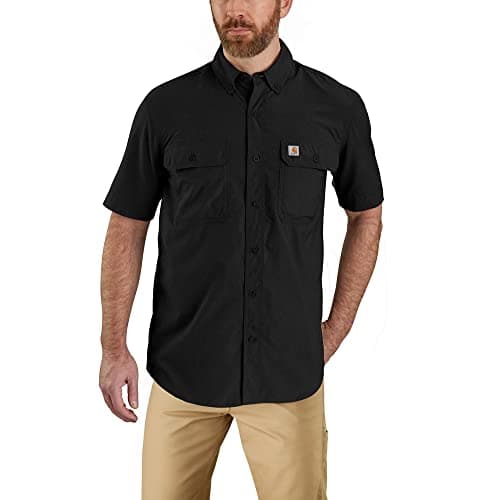 Image of Carhartt, Women's, Rugged Flex® Relaxed Fit Twill Double-Front Work Pant, Black, W12/REG