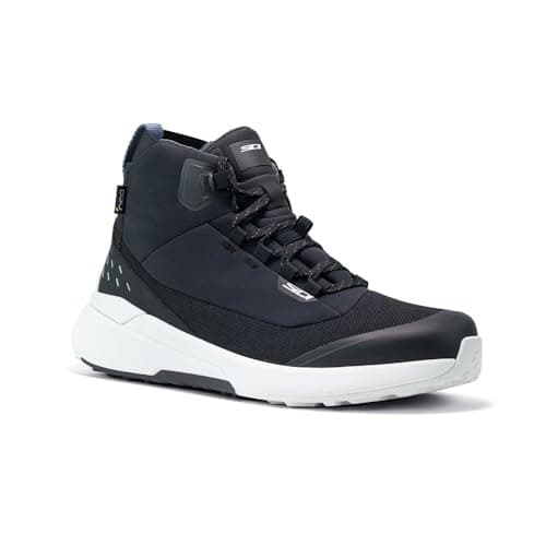 Image of Sidi Nucleus GTX Urban Motorcycle Shoes, Black White, 9 UK