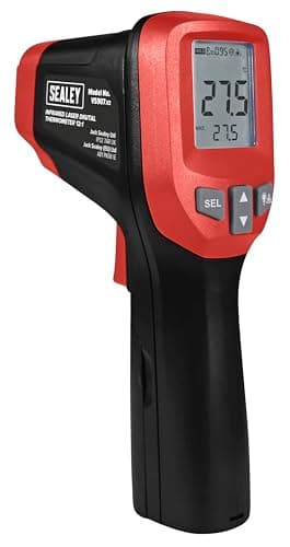 Image of Sealey Vs907 Infrared Laser Digital Thermometer 12:1
