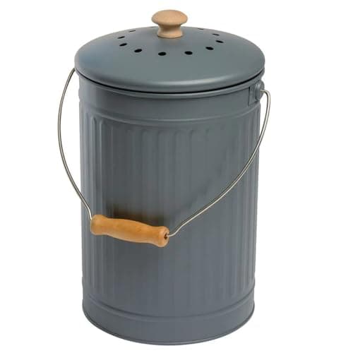 Image of 7 Litre Compost Pail Charcoal