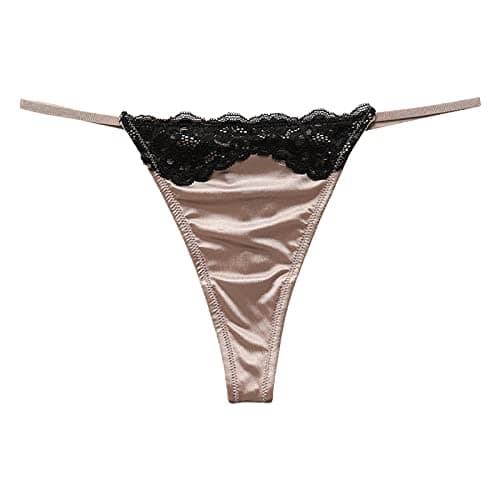 Image of IUYTYSER Underwear Women Seamless Women'S And Sexy T Back Yoga Sport In Ice Fabric Fit For Plus Size 12 (Pink, M) Big Knickers Organic Cotton 100% Ladies 8 Pack High Waist Support Moisture