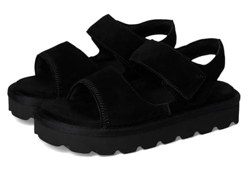 Image of Koolaburra by UGG Women's Tizz Sandal, Black, 9 UK
