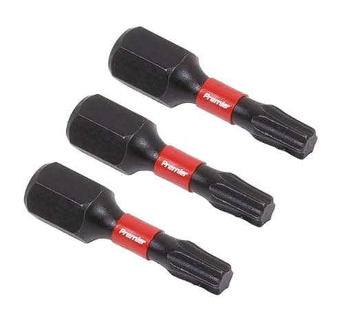 Image of Sealey 3pc 25mm TRX-Star* T20 Impact Power Tool Bit Set - AK8217