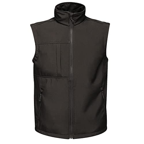 Image of Regatta TRA848 80890 Professional Octagon II 3 Layer Waterproof Softshell Body warmer, Black(Black), XXL