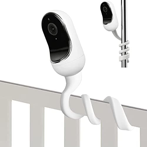Image of Safer Baby Monitor Mount for Owlet Duo, Owlet Cam Baby Monitor, Flexible Twist Mount