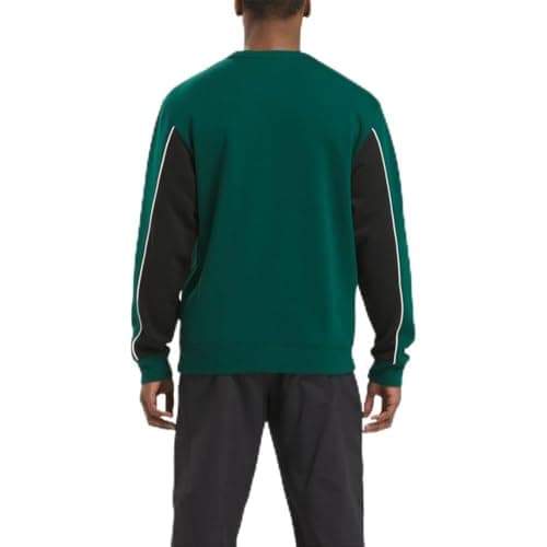 Image of Reebok Unisex Classics Team Tradition Crew Sweatshirt, Collegiate Green, Size Medium