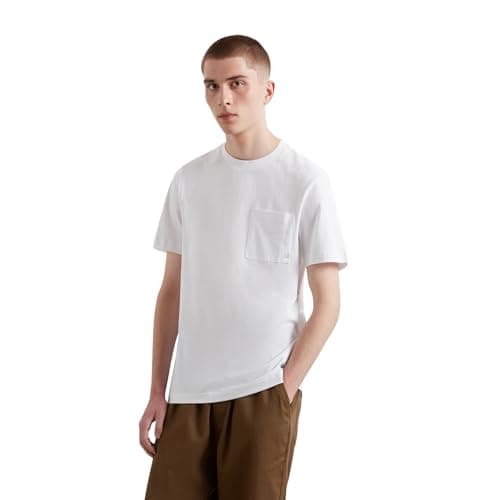 Image of Farah Men's Stacy Pocket SS TEE T-Shirt, White, M