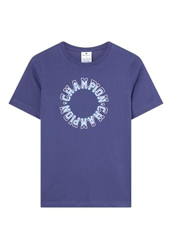 Image of Champion Legacy Women, Graphic Crewneck T-Shirt, M, Blue