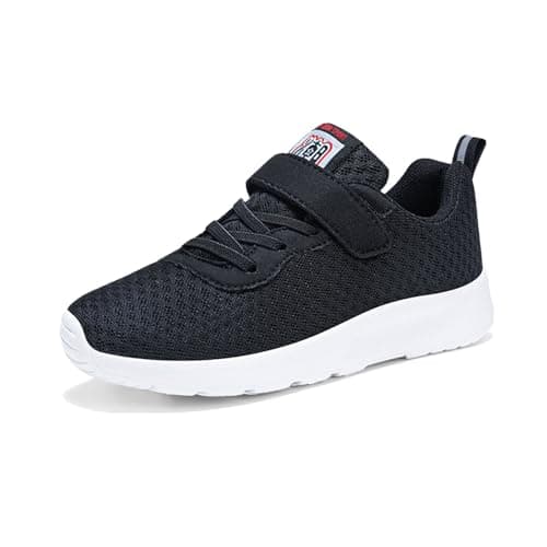 Image of Generisch 2026 Girls' Trainers Sporty Running Walking Shoes for Toddlers, black, 1 UK