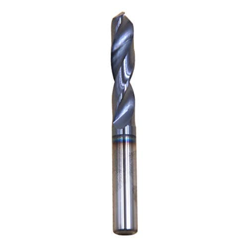 Image of Wkstool Φ12mm,Micro Solid Carbide Drill Bits,Straight Shank,TiAlN Coated,Metric,for Stainless Steel,Alloy and Hard Steel (Ø12mm -37.5mm Flute Length-75mm Full Length, for Steel)