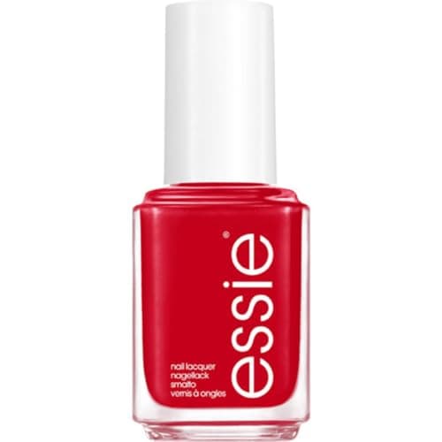 Image of Essie Nail Polish 750 Not Red-y For Bed, Bright Hot Red Colour, Original High Shine and High Coverage Nail Polish, Long-Lasting Luxury Nail Varnish 13.5 ml