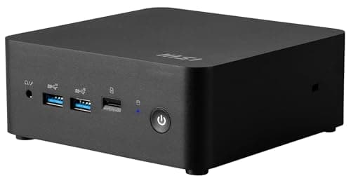 Image of MSI Cubi NUC 1M Intel Core 7 150U Desktop PC, NUC, SFF, Mini Computer, HTPC, (16GB RAM, 1TB Storage, Windows 11 PRO), Intel Graphics/DDR5/Dual ThunderBolt 4/Dual HDMI/Dual LAN/WiFi 6E/BT 5.3/VESA