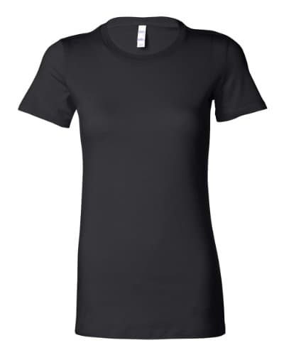 Image of Bella Ladies/Womens The Favourite Tee Short Sleeve T-Shirt (L) (Black)
