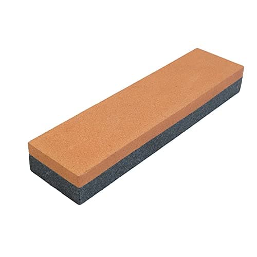 Image of Dekton India Stone (200x50x25mm)-2 Sides: Fine Side To Remove Imperfections, Coarse Side To Sharpen Tools|Use With Water Or Oil| Combination Silicone Carbide| Durable Abrasive For Efficient Sharpening