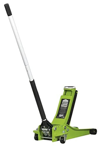 Image of Trolley Jack 2.25 Tonne Low Profile Rocket Lift Hi-Vis Green