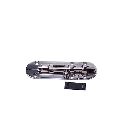 Image of Marine Latch, Anti-Theft Door Surface Mounted Latch Bathroom Lock Door Buckle Door Lock, Thickened 2 Inches 3 Inches 4 Inches 316 Stainless Steel(M(110 * 38mm))