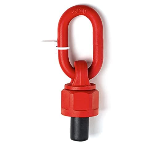 Image of M36 G80 Swivel Eye Bolt Alloy Steel Material 360° Rotation Hoist Ring Heavy Duty Large Carrying Capacity Eye Bolt Tensile Strength ob is 1080MPa 1 (M36)