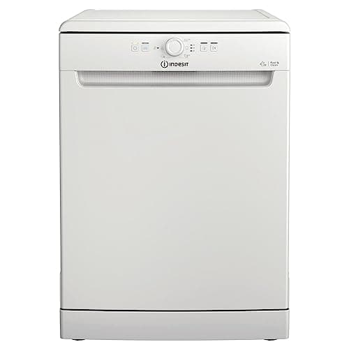Image of Indesit Push and Go D2F HK26 UK 14 Place Setting Dishwasher - White