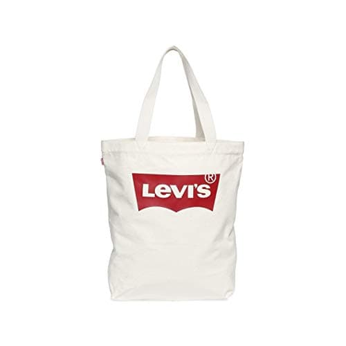 Image of Levi's Women's Batwing Tote W Tote bag,Beige (Ecru),39x14x30 centimeters (W x H x L)