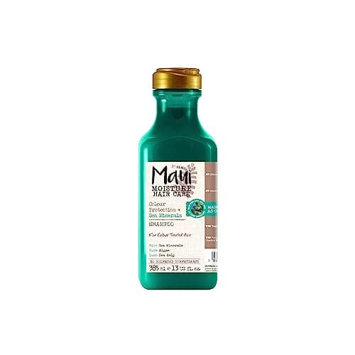 Image of Maui Moisture Vegan Sea Minerals Colour Aloe Vera Shampoo for Coloured Hair and for BlondeHair 385 ml