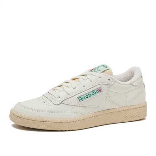 Image of Reebok Unisex Club C 85 Sneaker, White Green, 12.5 UK