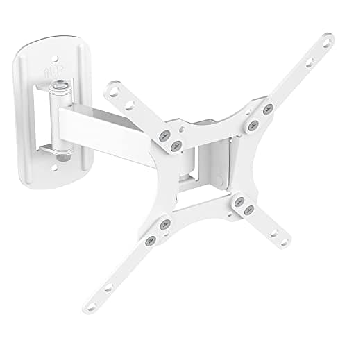 Image of Mahara Extendable Tilt & Turn TV Wall Mount for 13-39" TVs - VESA Compatibility 75x75-200x200mm - Supports Max 20kg - Black