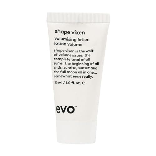 Image of Evo Shape Vixen Volumising Hair Lotion for Fine Hair - Blow Dry Styling & Lightweight Volume Hair Cream - 30 mL Travel Size
