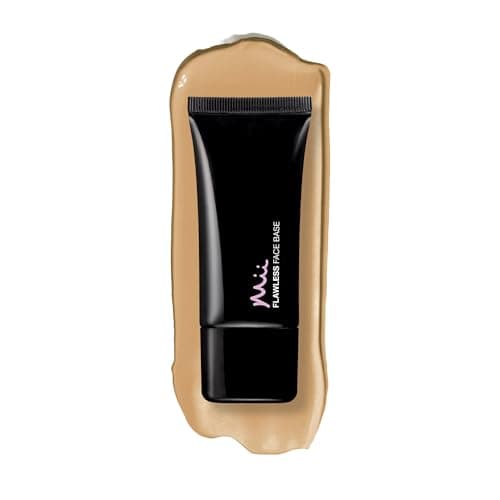 Image of Mii Cosmetics Flawless Face Base, Weightless Liquid Foundation, Medium Coverage, Suitable for all Types of Skin, Perfectly Warm