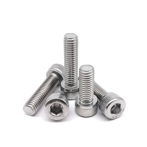 Image of 1x M16 x 130mm Cap Head Socket Screw, 12.9 High Tensile Zinc Plated Allen Key Bolts, for Metal Construction Work, Automotive Machinery