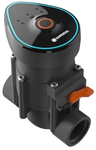 Image of Gardena Irrigation Valve 9 V Bluetooth: Irrigation controller that can be programmed with the Bluetooth app, range up to 10 m, six independent schedules (01285-20)