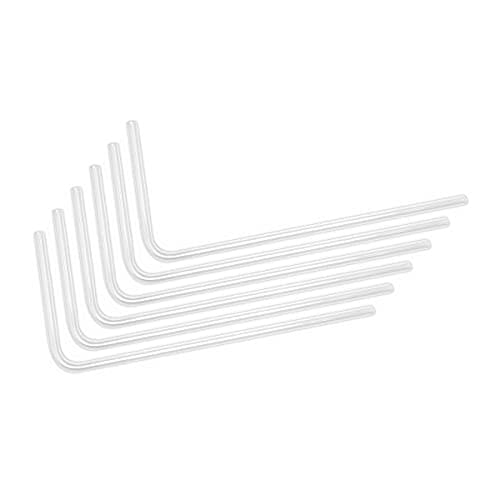 Image of EK Water Blocks EK-Loop Hard Tube 12mm (800mm Length) Pre-Bent 90 - Acrylic (6pcs)