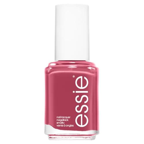 Image of Essie Nail Polish 413 Mrs Always Right Terracotta Rose Pink Colour, Original High Shine and High Coverage Nail Polish, Long-Lasting Luxury Nail Varnish 13.5 ml