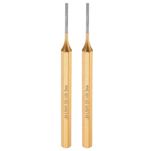 Image of sourcing map 2pcs Pin Punch 3mm(1/8") 150mm Length Metric Non-marring Alloy Steel Cylindrical Alignment Punch Drive Pin Tools for Automotive Watch Repair Jewelry Craft