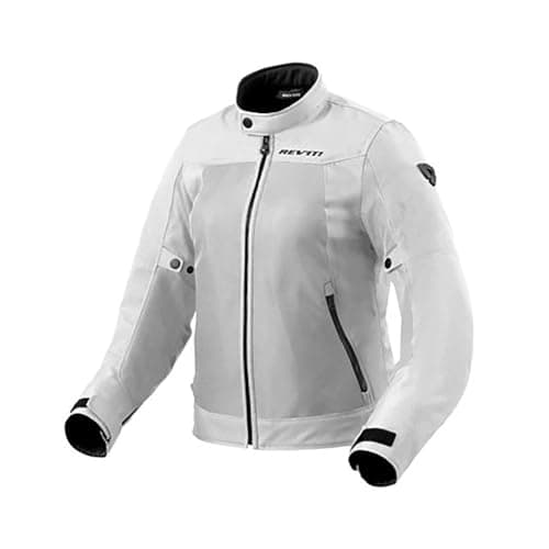Image of REV'IT! Revit Eclipse 2 Ladies Motorcycle Textile Jacket, silver, 44