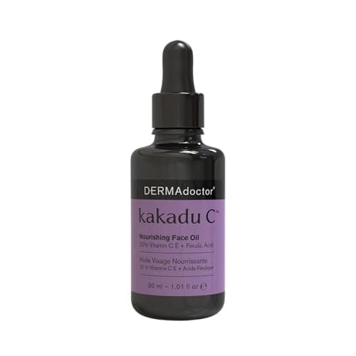 Image of DERMAdoctor Kakadu C Evening Oil – Brightening Night Oil for Uneven Tone, Fine Lines, and Radiant Skin – 30 Millilitres (20241-7)
