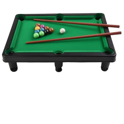 Image of NINMORTH Portable Tabletop Pool Table Family Game Night, for Mini Snooker Set with and Balls, for Compact Indoor Billiards Toy All Ages(M)