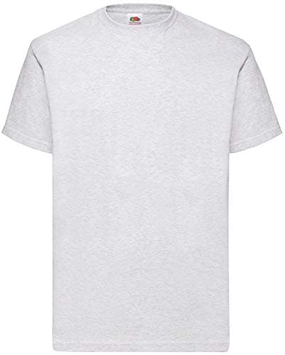 Image of Fruit of the Loom Men's T-Shirt, Grey, 4XL