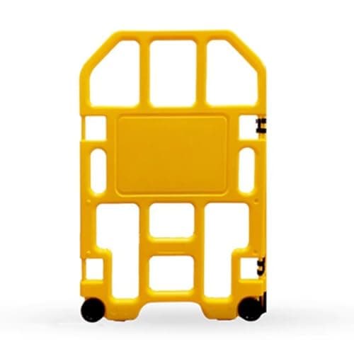 Image of Expandable Plastic Safety Barrier for Crowd Control & Traffic Management Lightweight & Foldable Design for Workplace Safety Traffic Control System