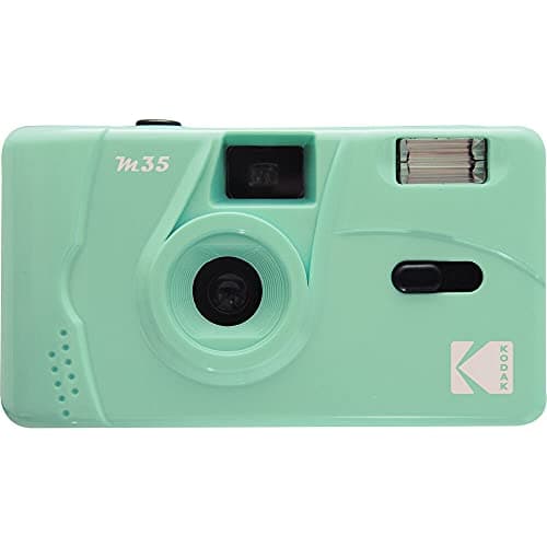 Image of KODAK M35 35mm Reusable Film Camera Mint Green Iconic Retro Lomo Kodak M35 Mint Green