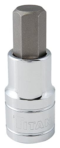 Image of Titan 15612 1/2-Inch Drive x 12mm Hex Bit Socket