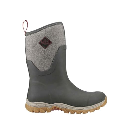 Image of Muck Boots Female Arctic Sport II Mid Wellington, Olive, 7