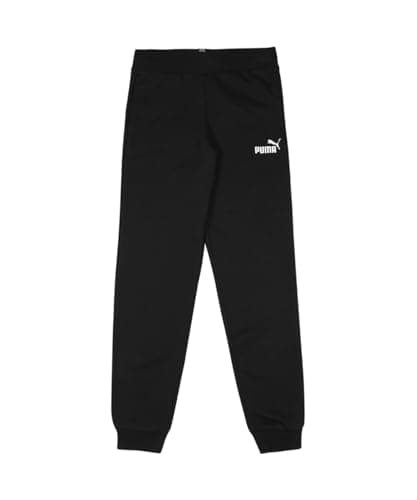 Image of PUMA Girl's Sweatpants Tr Cl G Knitted Pants, Puma Black, 9-10 Years UK