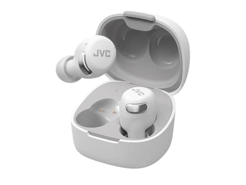 Image of JVC HA-A30T2-W True Wireless Earbuds with Noise Cancelling, Optimised Comfort and Sound Quality, App Control with Multi-Point Connection, Industry-leading Small & Light Design (White)