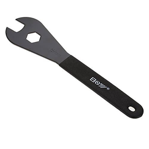 Image of Tbest Cone Spanner 15/16/17/18mm Cone Wrench Tool Single Open Ended Spanner ycle Repair Wrench Multi Function Carbon Steel ycle Cone Wrench Spanner BikeRepair Tool(15mm)